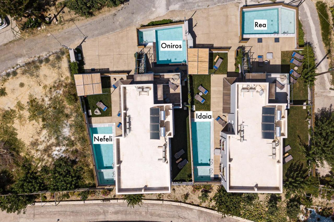 Iron Villas - Nefeli & Oniros Pangalochori Exterior photo