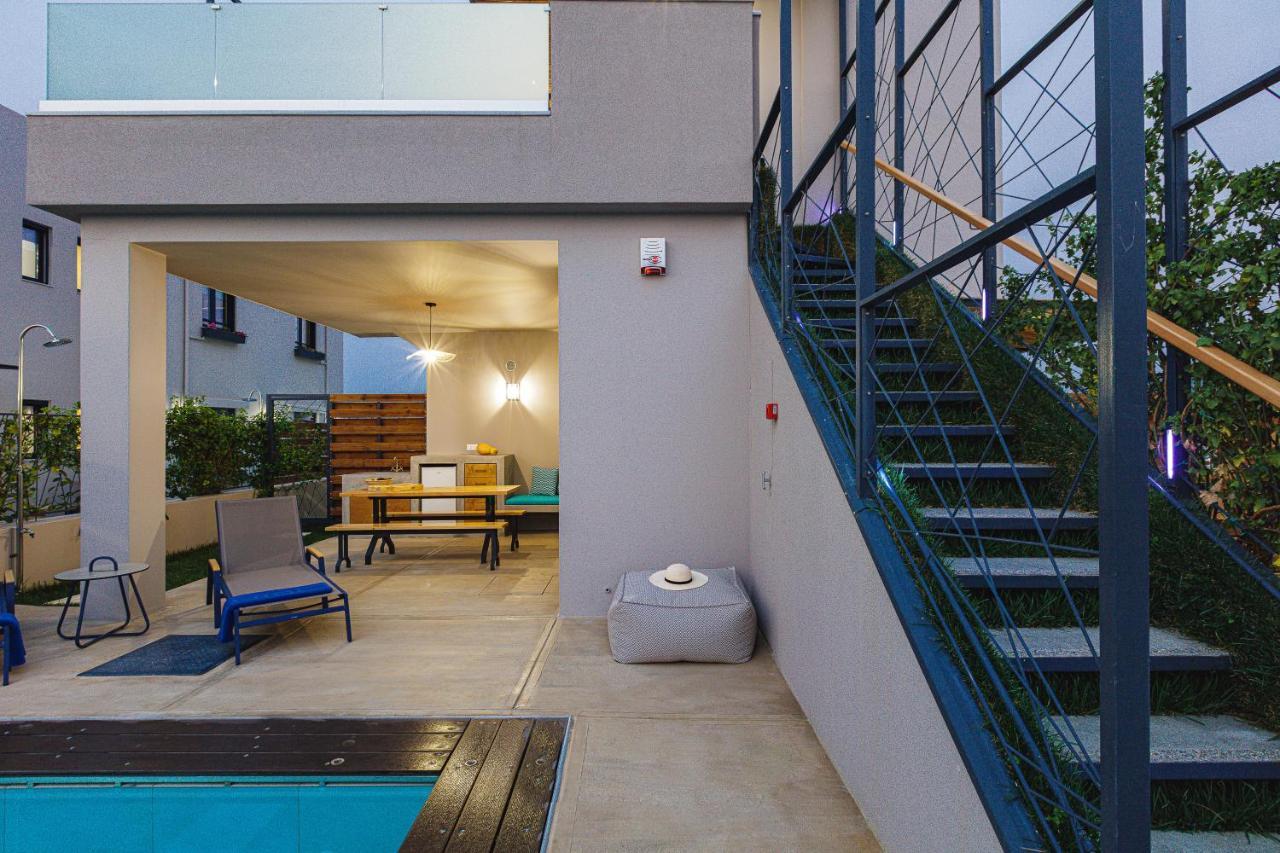 Iron Villas - Nefeli & Oniros Pangalochori Exterior photo